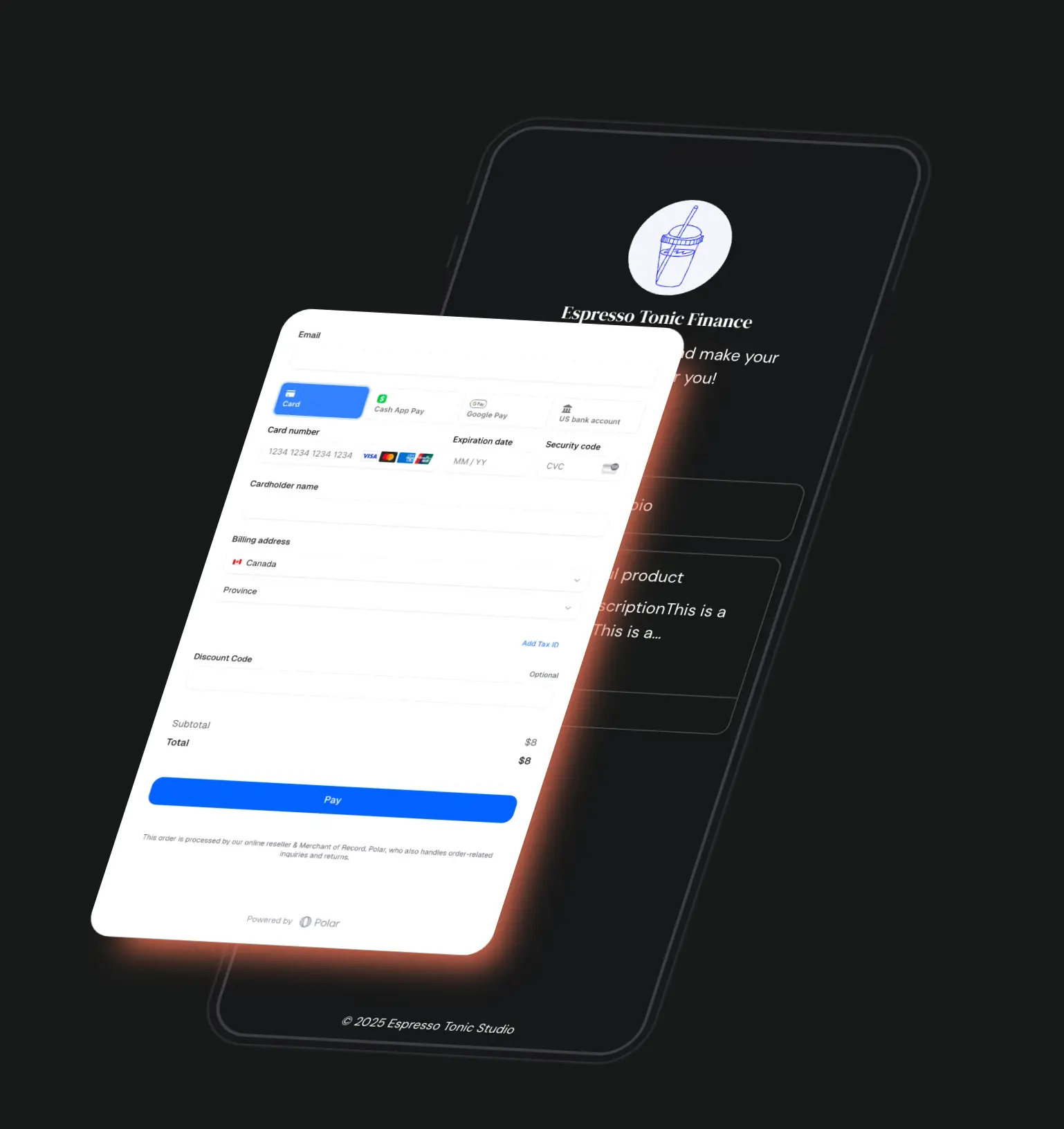 integrated shop illustration dark